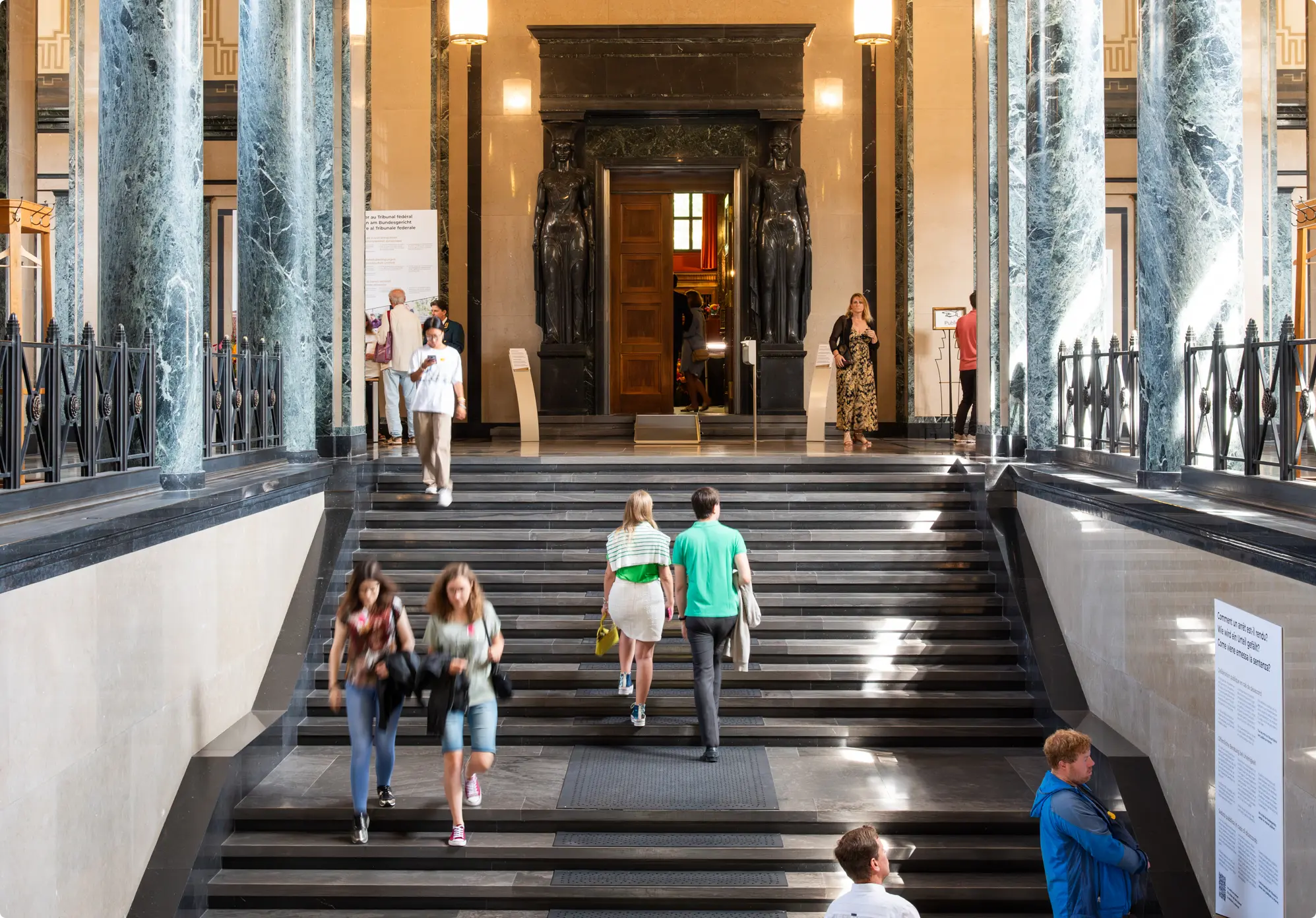 Visita Tribunale federale Losanna